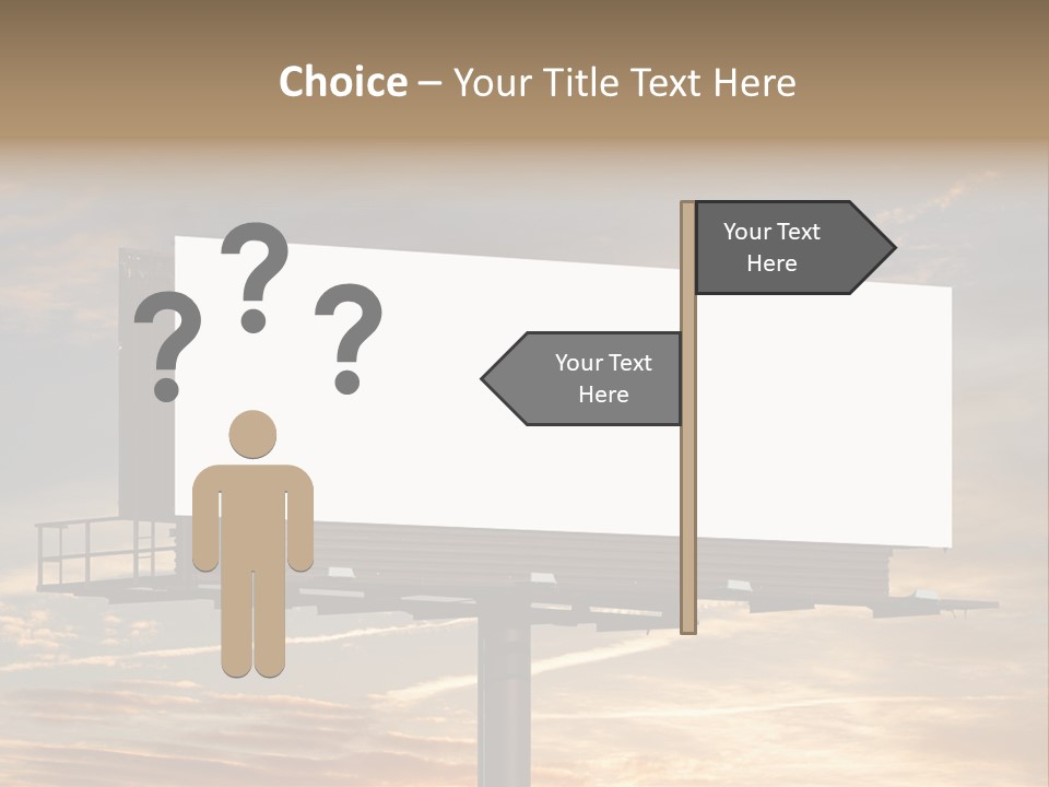 Sign City Advert PowerPoint Template
