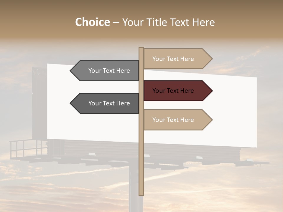 Sign City Advert PowerPoint Template