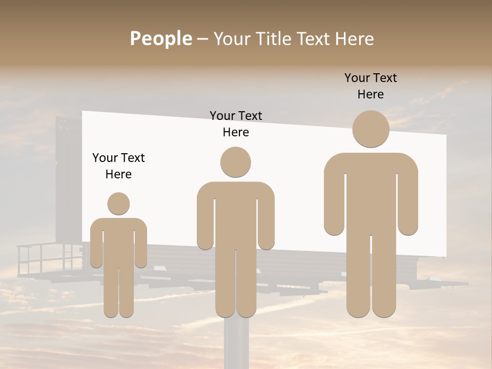 Sign City Advert PowerPoint Template