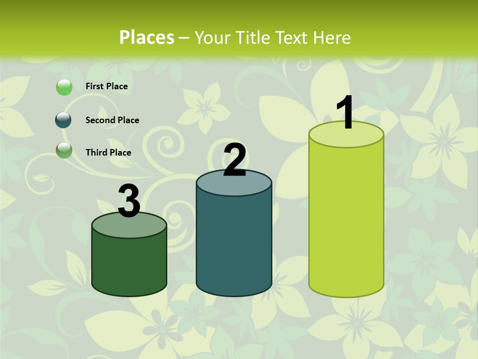 Deco Bouquet Clip PowerPoint Template