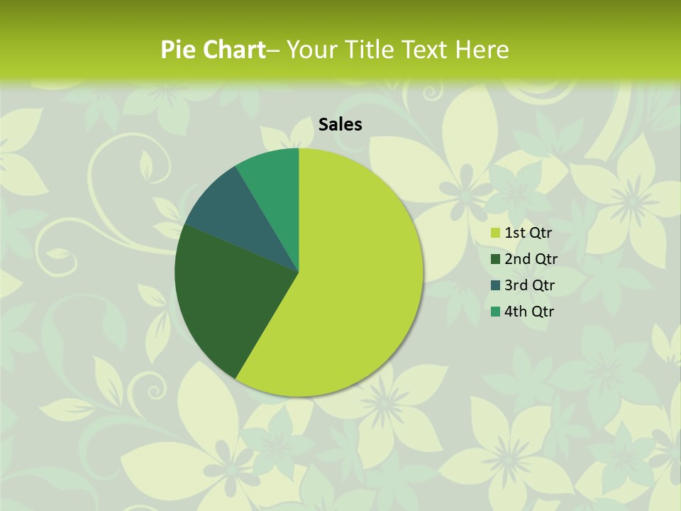 Deco Bouquet Clip PowerPoint Template