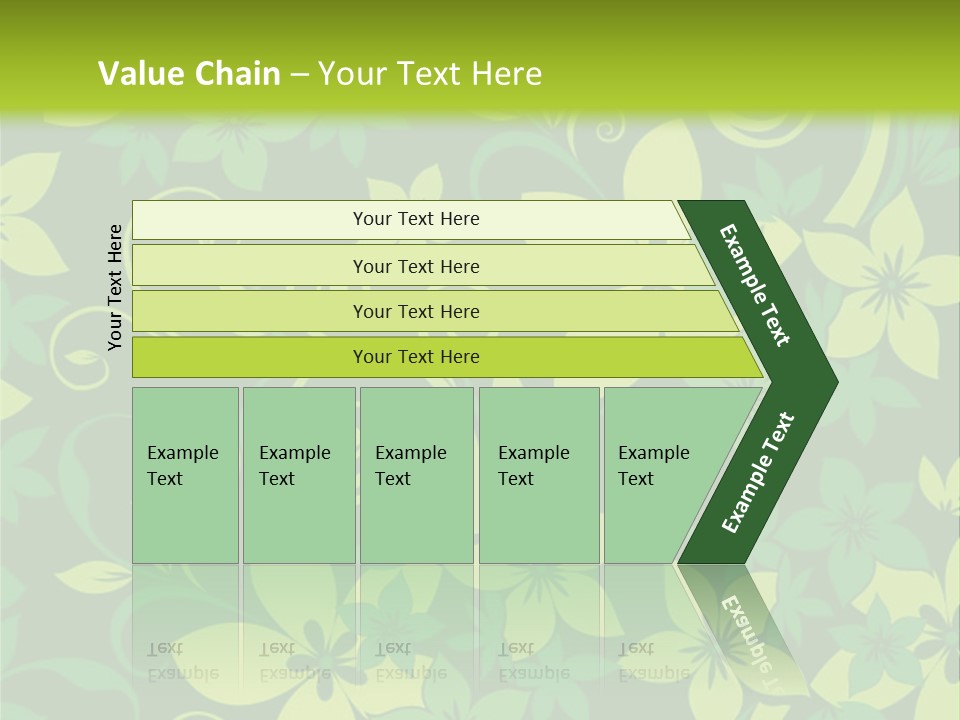 Deco Bouquet Clip PowerPoint Template