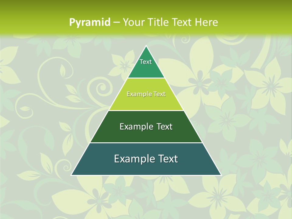 Deco Bouquet Clip PowerPoint Template