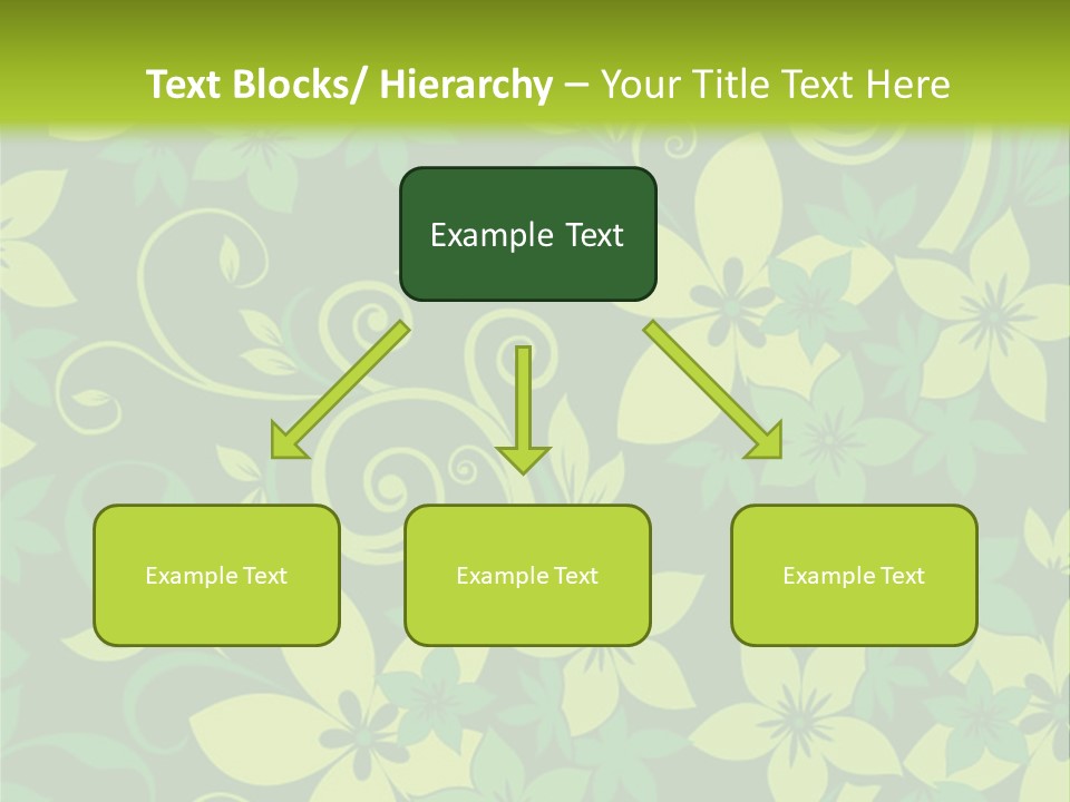 Deco Bouquet Clip PowerPoint Template