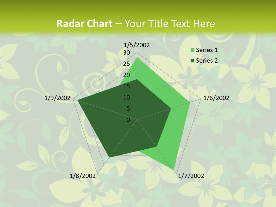 Deco Bouquet Clip PowerPoint Template