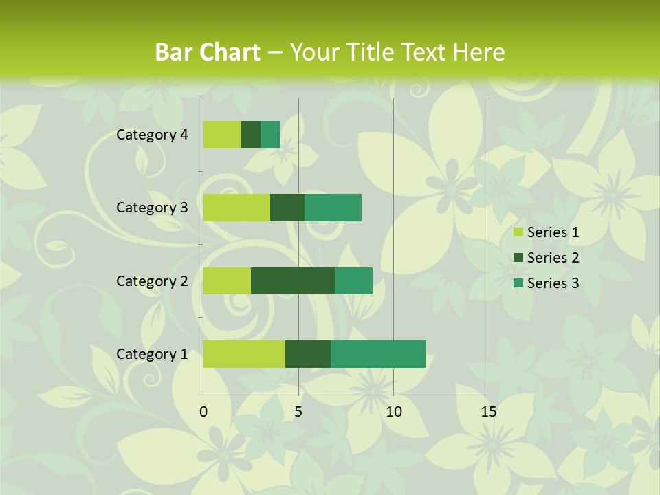 Deco Bouquet Clip PowerPoint Template