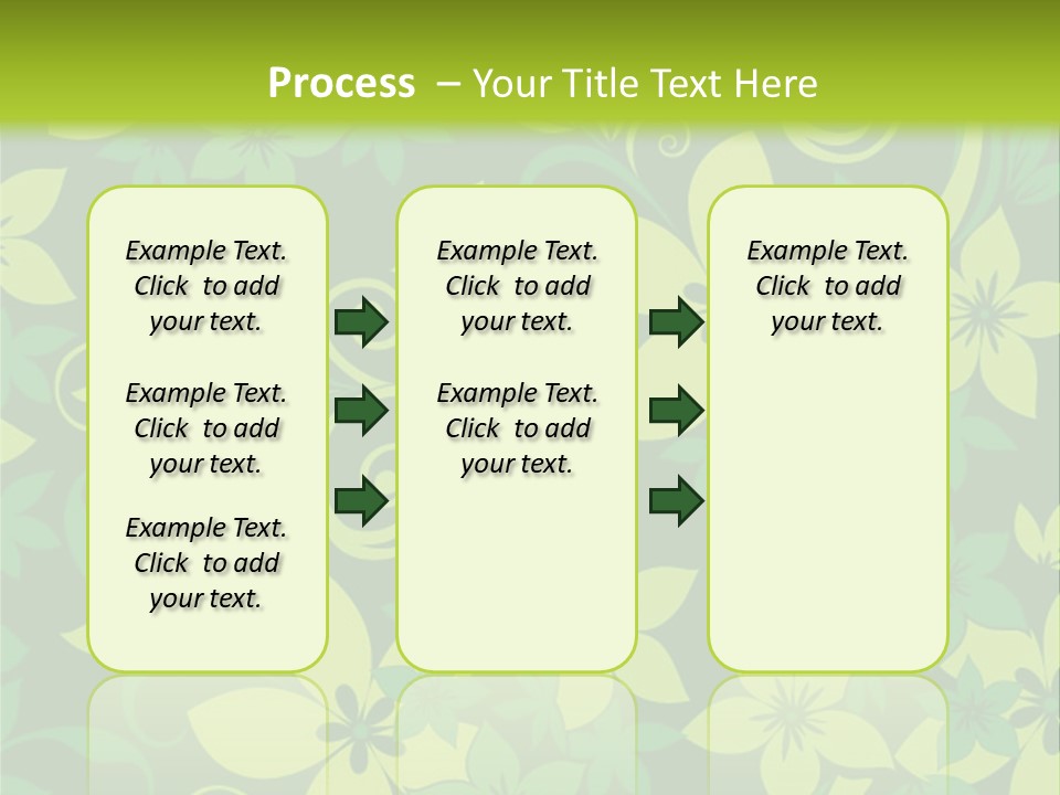 Deco Bouquet Clip PowerPoint Template