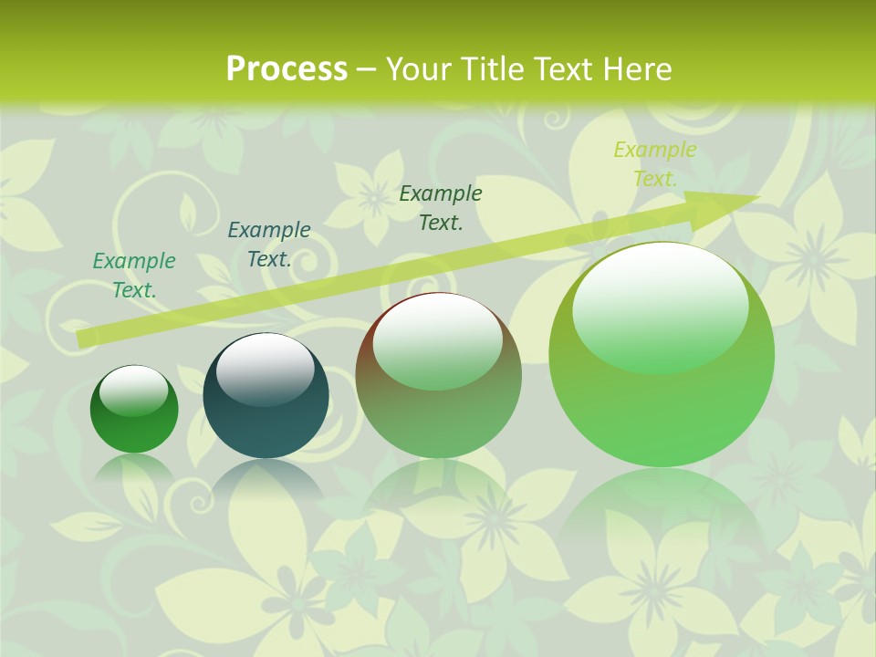 Deco Bouquet Clip PowerPoint Template