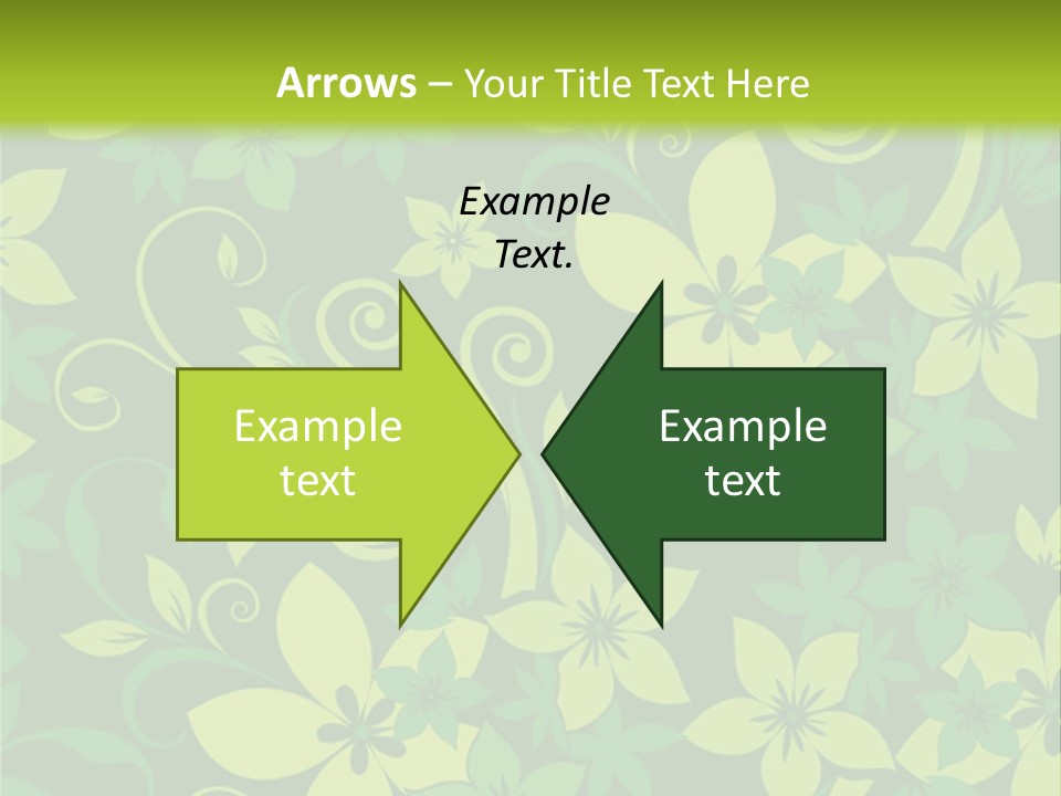 Deco Bouquet Clip PowerPoint Template