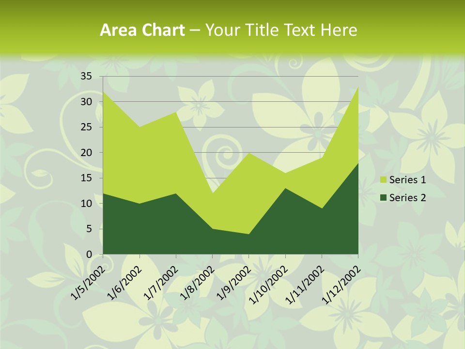 Deco Bouquet Clip PowerPoint Template