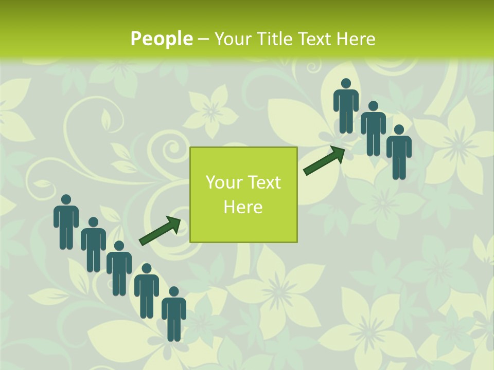 Deco Bouquet Clip PowerPoint Template