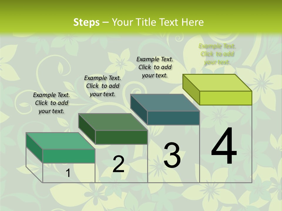 Deco Bouquet Clip PowerPoint Template