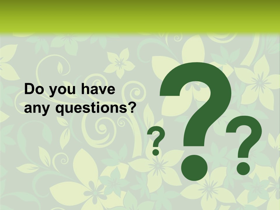 Deco Bouquet Clip PowerPoint Template