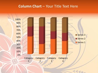 A Yellow And Red Flower Powerpoint Presentation PowerPoint Template