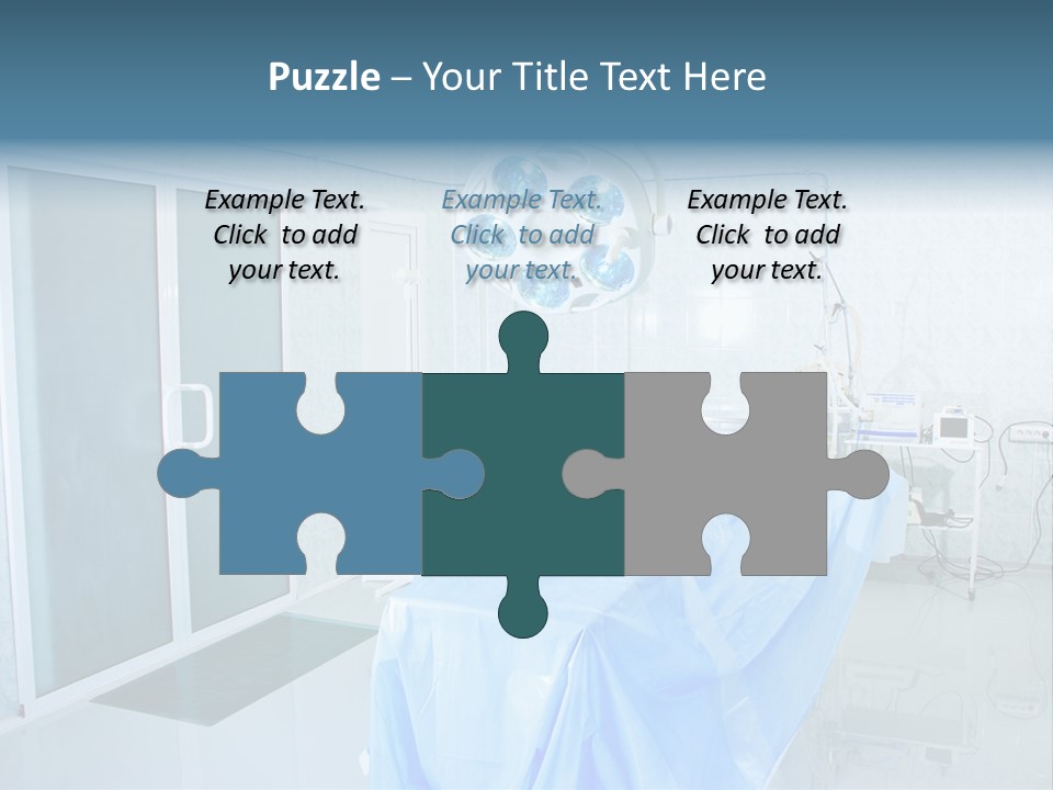 Modern Hospital Assistance PowerPoint Template