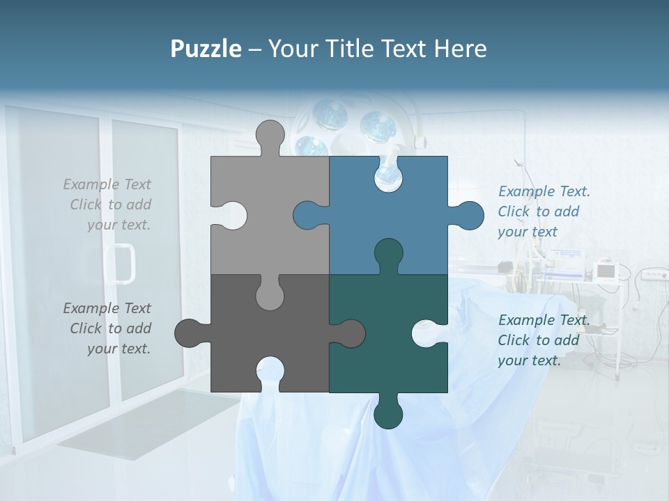 Modern Hospital Assistance PowerPoint Template