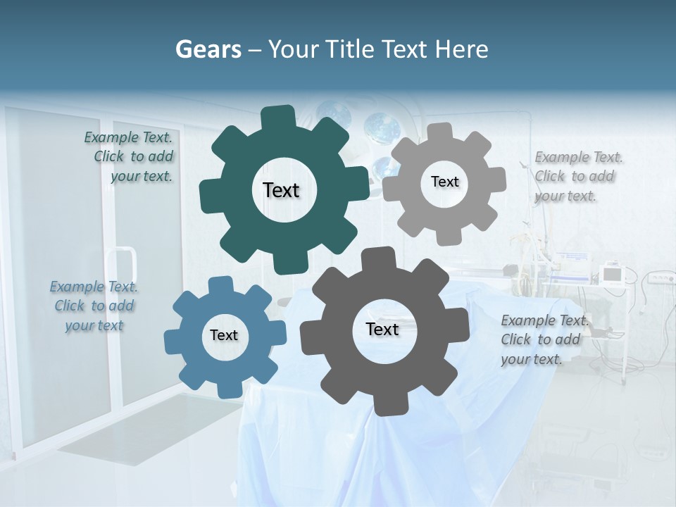 Modern Hospital Assistance PowerPoint Template