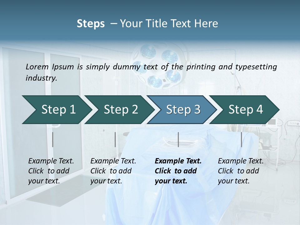 Modern Hospital Assistance PowerPoint Template