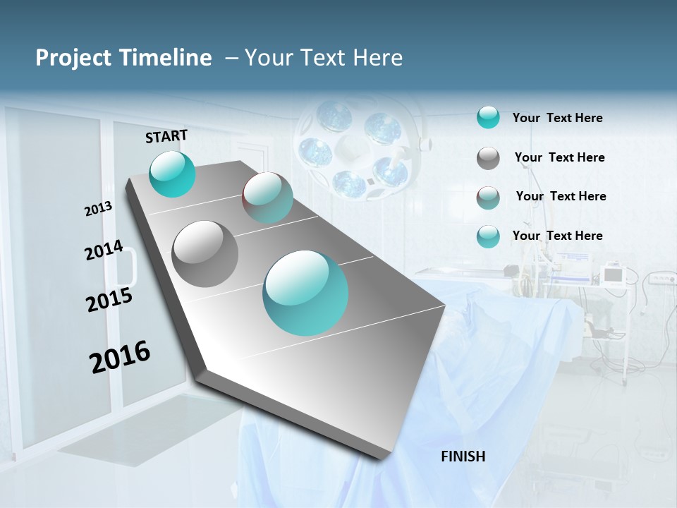 Modern Hospital Assistance PowerPoint Template