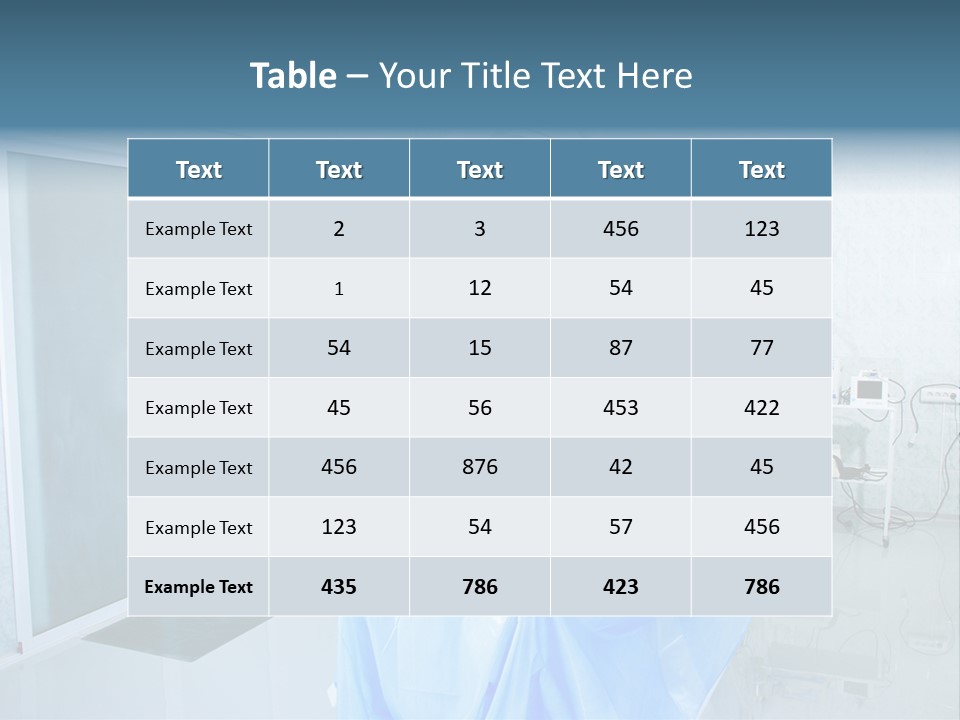 Modern Hospital Assistance PowerPoint Template