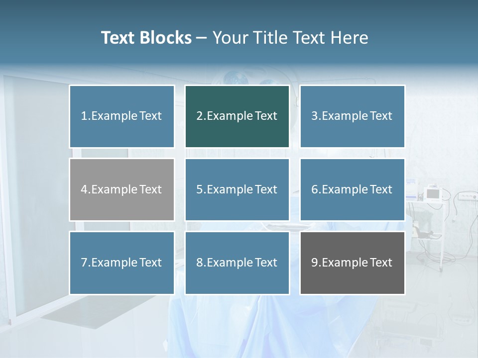 Modern Hospital Assistance PowerPoint Template