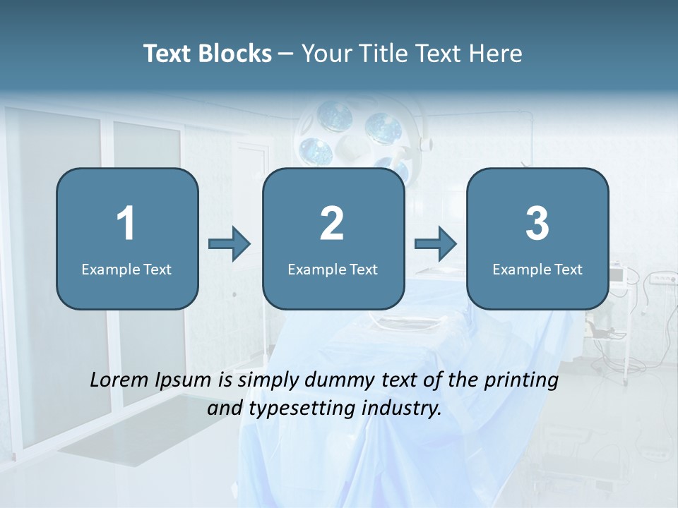 Modern Hospital Assistance PowerPoint Template