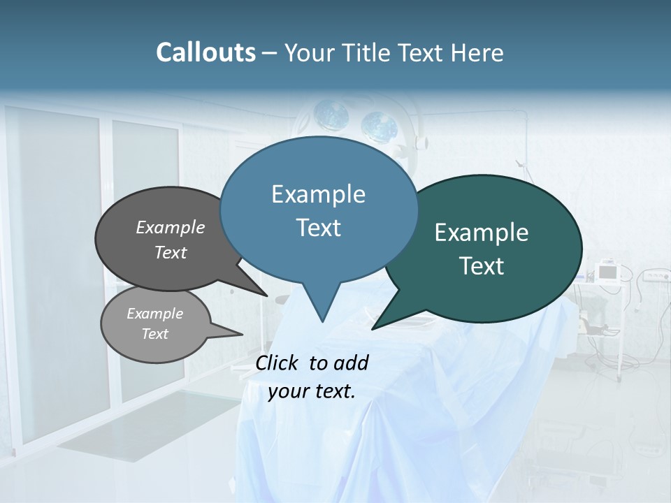 Modern Hospital Assistance PowerPoint Template