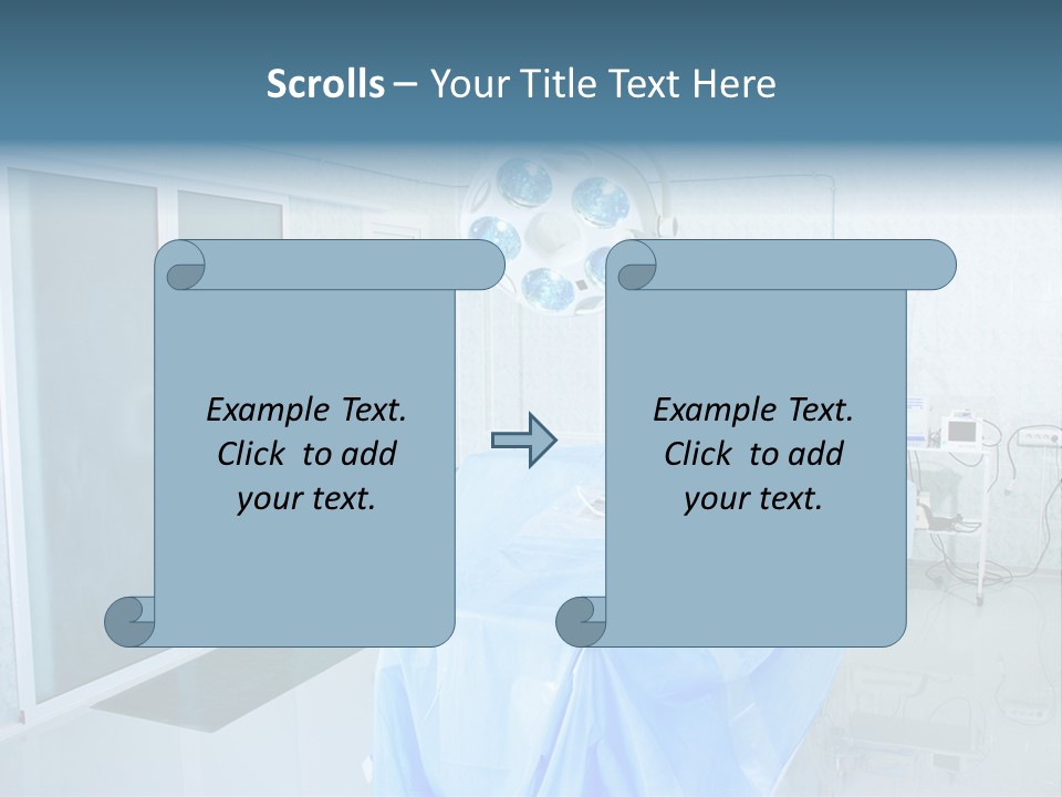 Modern Hospital Assistance PowerPoint Template
