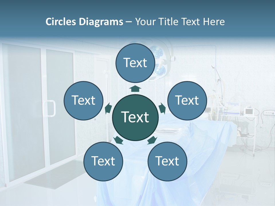 Modern Hospital Assistance PowerPoint Template