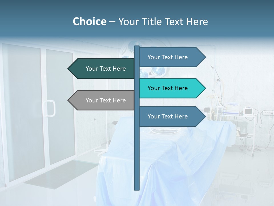 Modern Hospital Assistance PowerPoint Template
