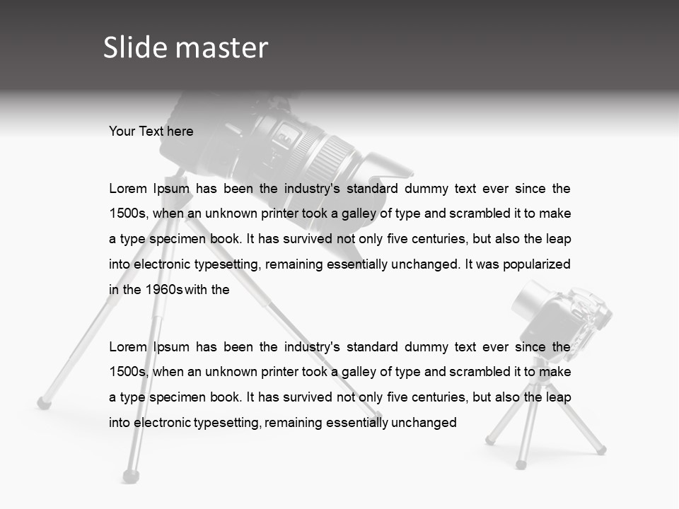 Holding Schoolkid Back PowerPoint Template