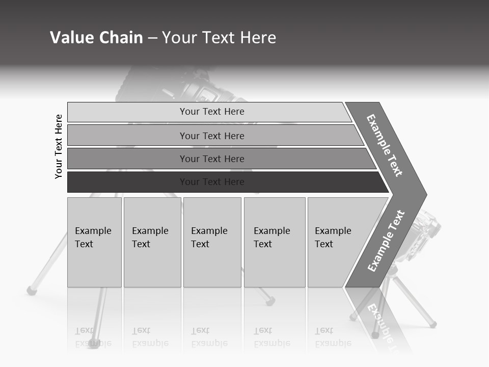 Holding Schoolkid Back PowerPoint Template