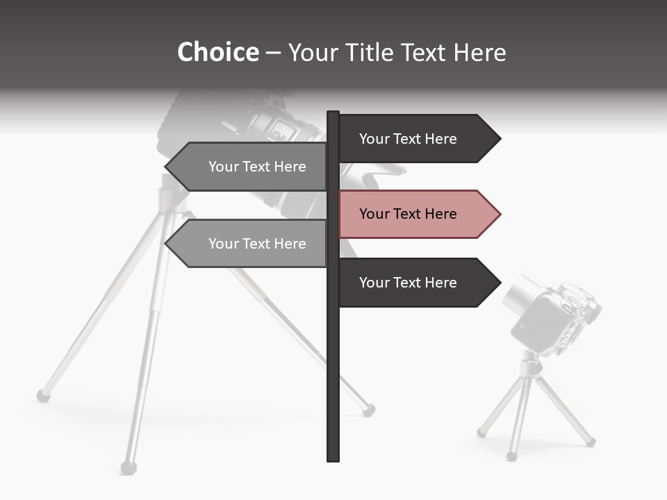 Holding Schoolkid Back PowerPoint Template