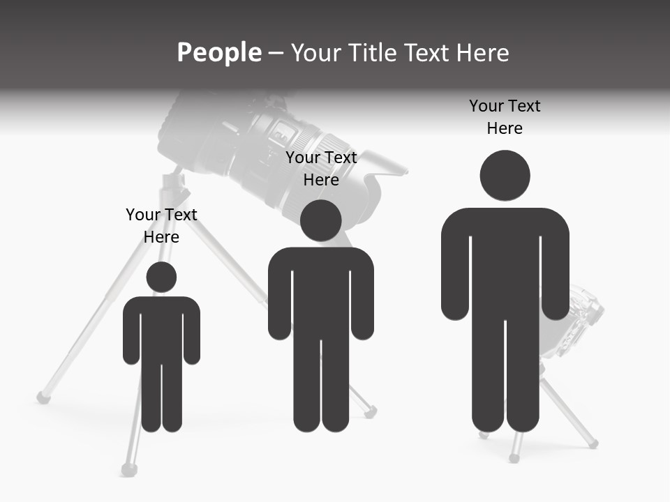 Holding Schoolkid Back PowerPoint Template