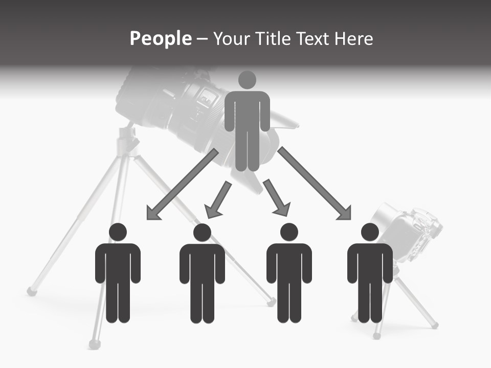 Holding Schoolkid Back PowerPoint Template