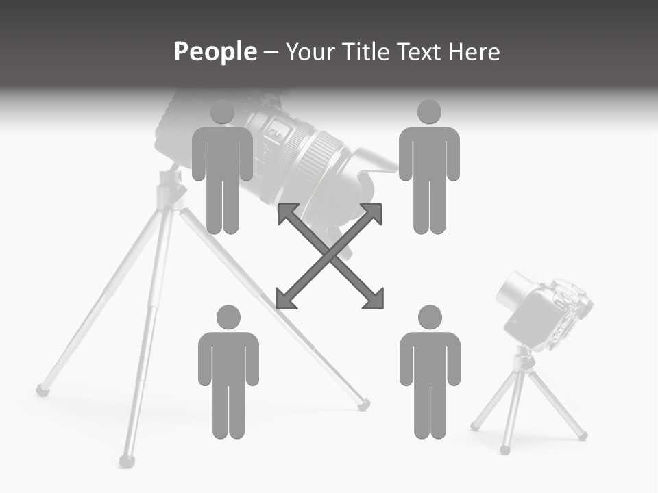 Holding Schoolkid Back PowerPoint Template