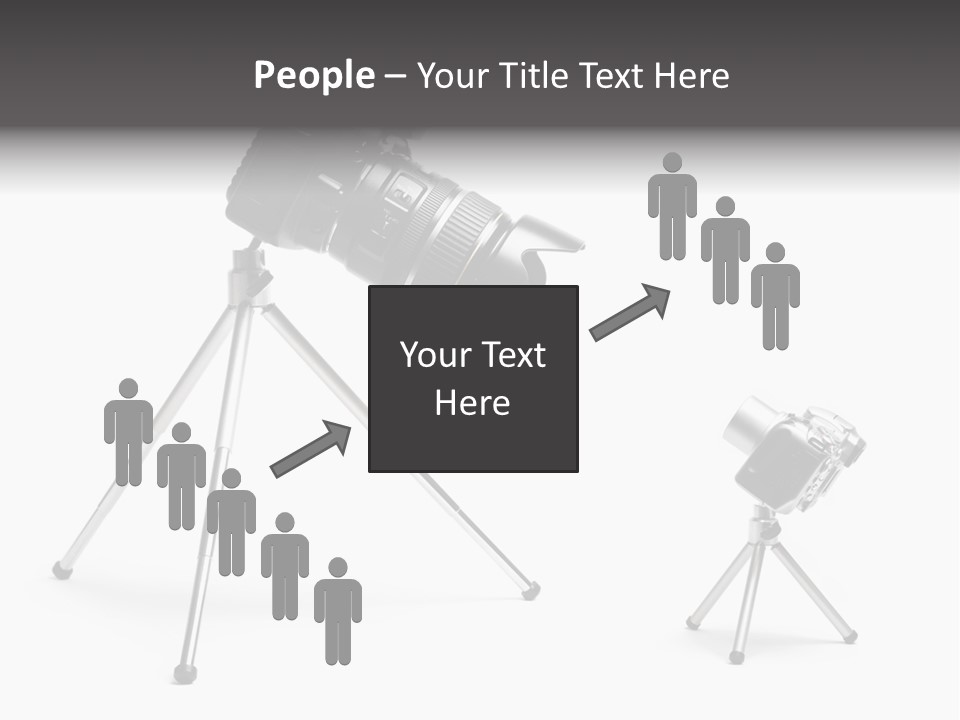 Holding Schoolkid Back PowerPoint Template