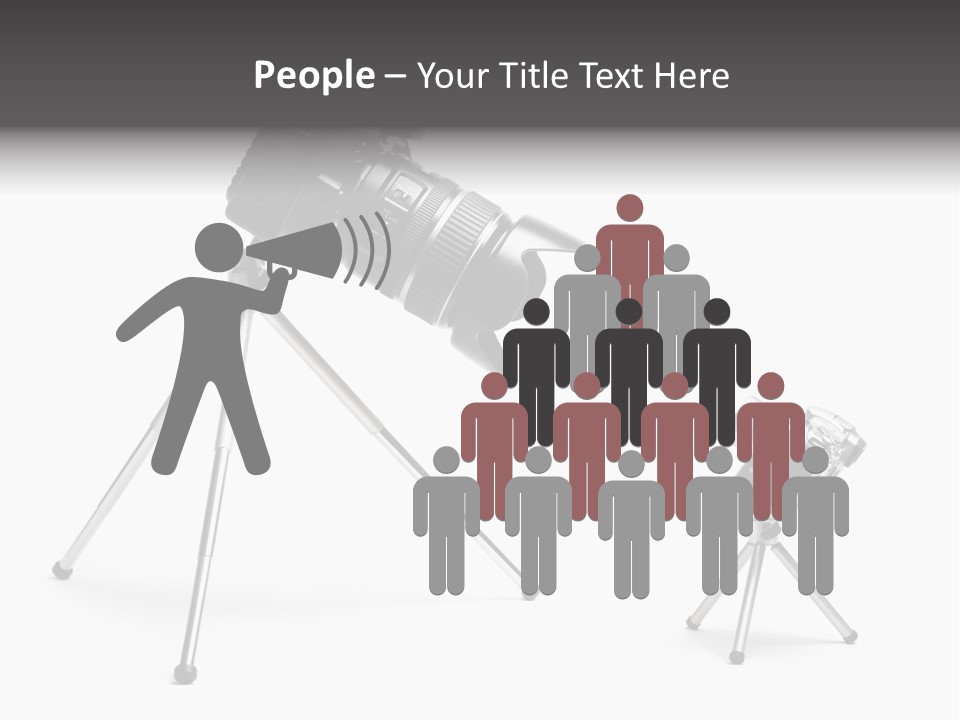 Holding Schoolkid Back PowerPoint Template