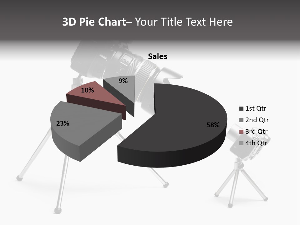 Holding Schoolkid Back PowerPoint Template