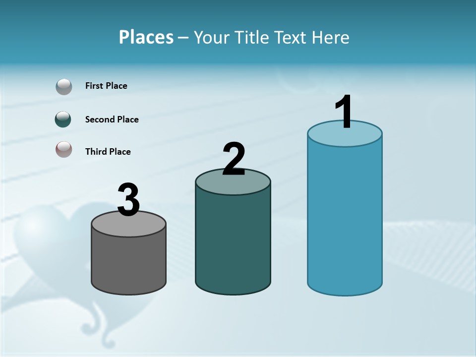 Love Girlfriend Shape PowerPoint Template