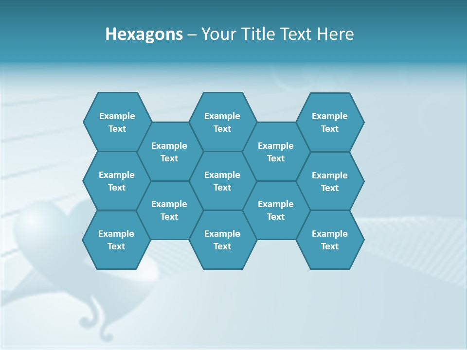 Love Girlfriend Shape PowerPoint Template