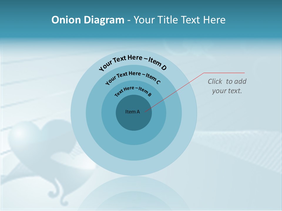 Love Girlfriend Shape PowerPoint Template