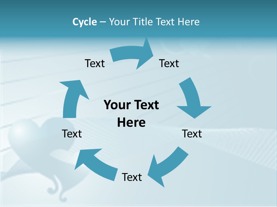 Love Girlfriend Shape PowerPoint Template
