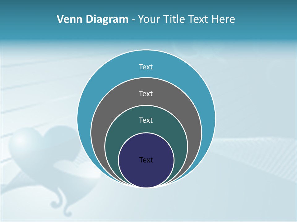 Love Girlfriend Shape PowerPoint Template