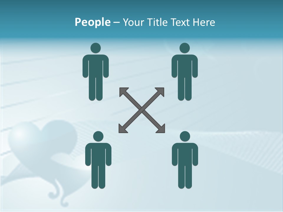 Love Girlfriend Shape PowerPoint Template