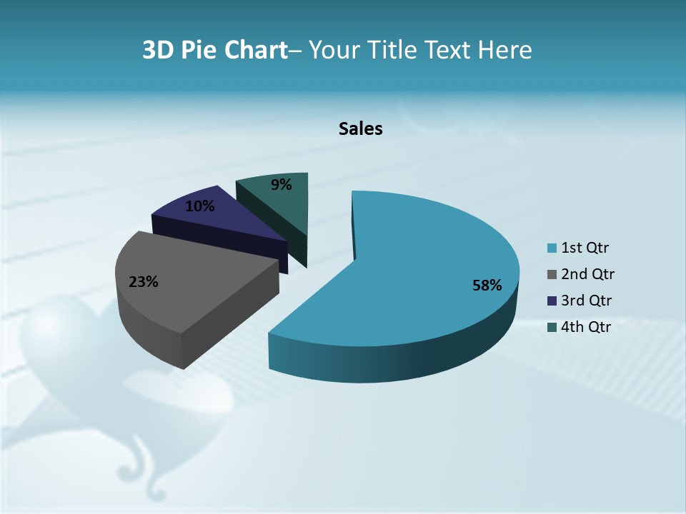 Love Girlfriend Shape PowerPoint Template