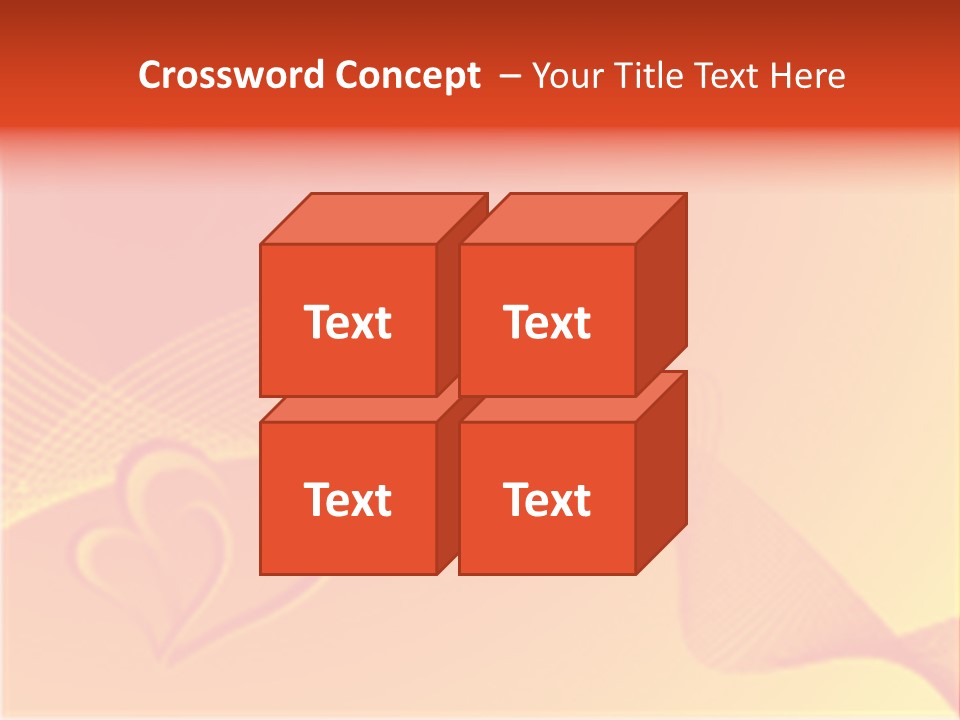 Artwork Flower February PowerPoint Template