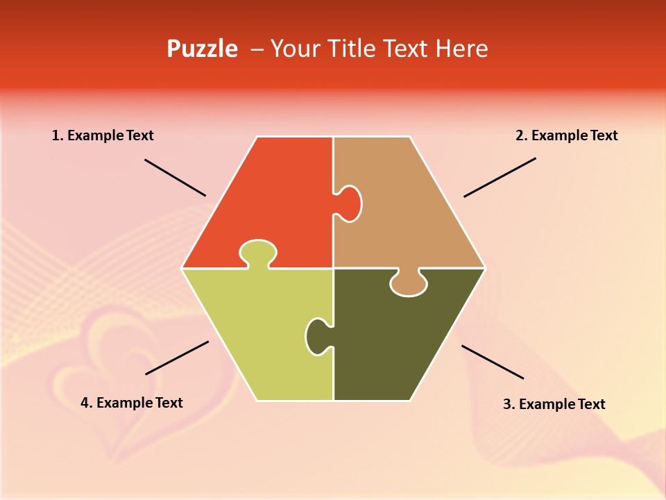 Artwork Flower February PowerPoint Template