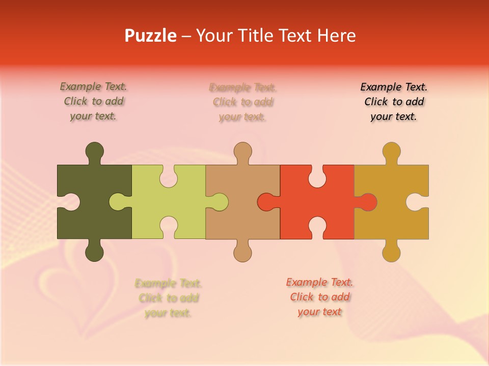 Artwork Flower February PowerPoint Template