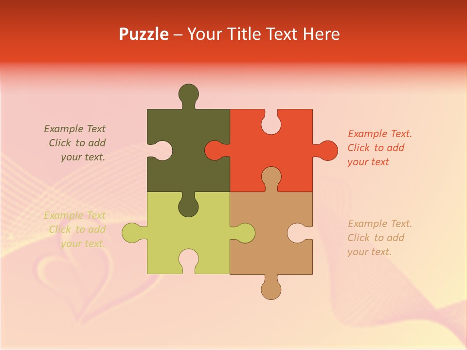 Artwork Flower February PowerPoint Template